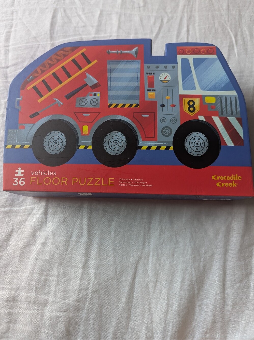Crocodile Creek Vehicles 36-Piece Floor Puzzle